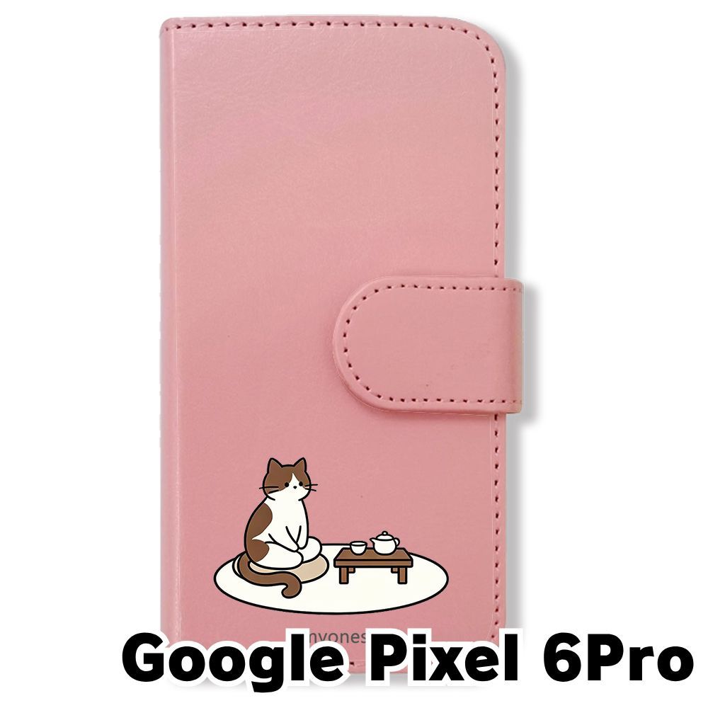 新品未使用】 Google Pixel 6 Pro 手帳型スマホ ケース (色：ピンク