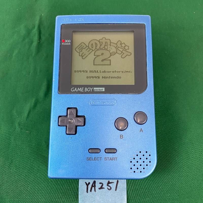 ◇YA251【希少品】Nintendo GAME BOY pocket 北米版 ICE BLUE Limited