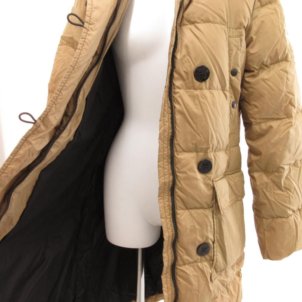 モンクレール MONCLER メッシーナ ダウンコート ロング ラクーンファー 