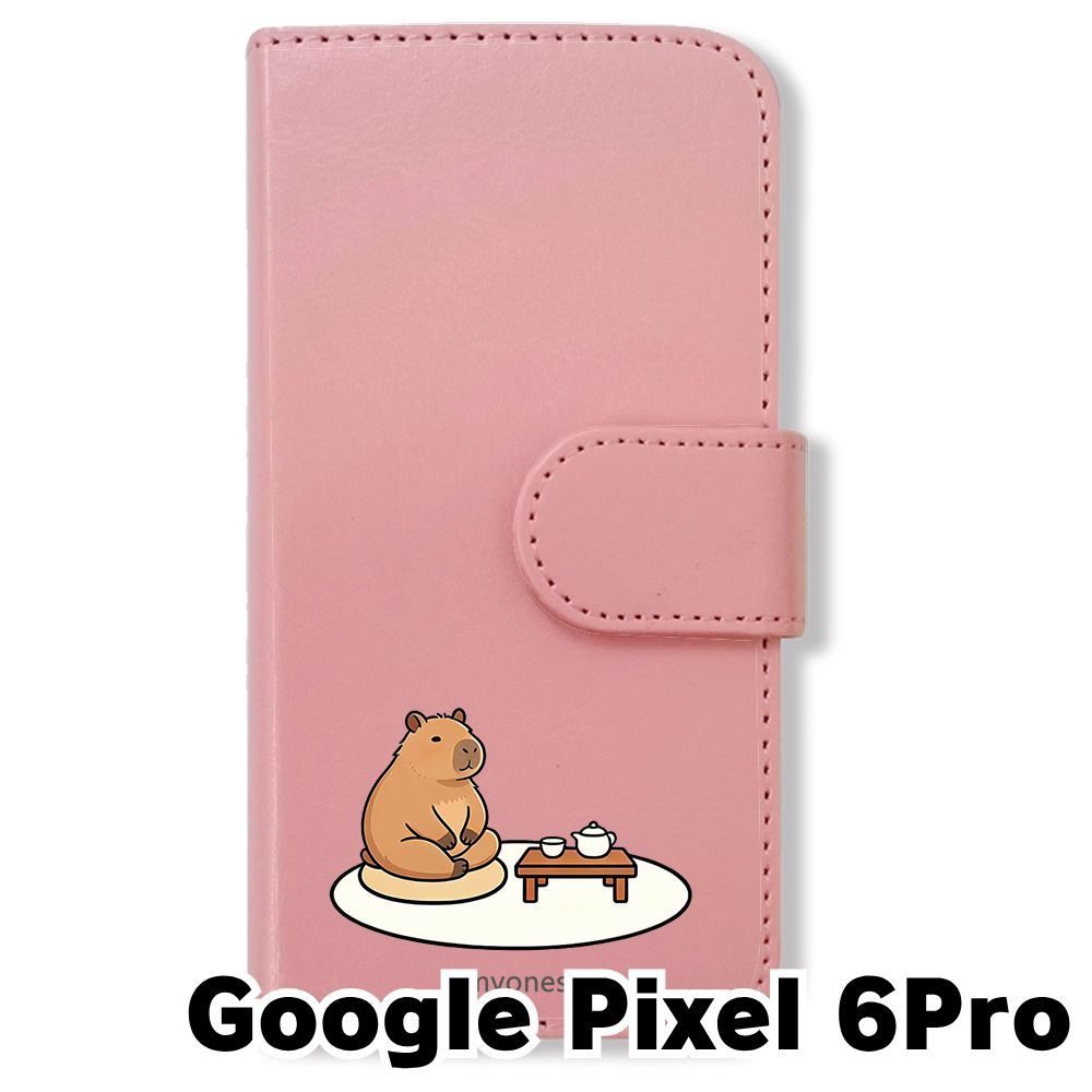 新品未使用】 Google Pixel 6 Pro 手帳型スマホ ケース (色：ピンク