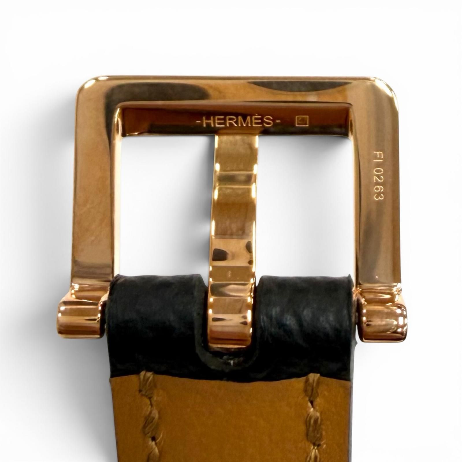 未使用品☆HERMES エルメス ポップH 15 ブラック ヴォーエプソン