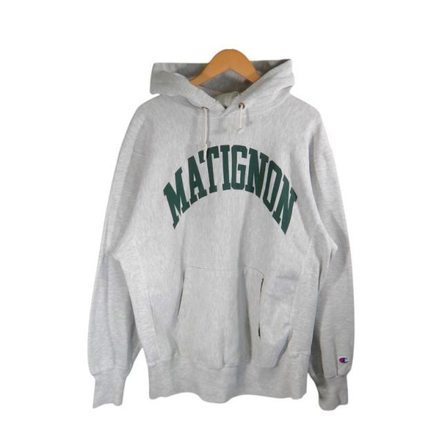 CHAMPION VINTAGE 90s MATIGNON RW HOODIE GREY サイズXL USA製 CHAMPION VINTAGE 90s MATIGNON RW HOODIE GREY サイズXL USA製