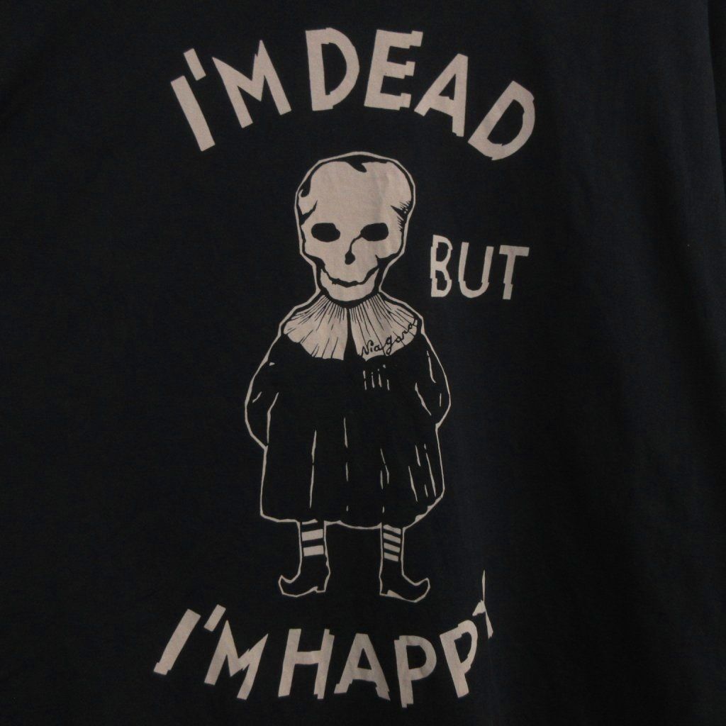 ヒステリックス Hysterics Niagara black long-sleeved t-shirt T