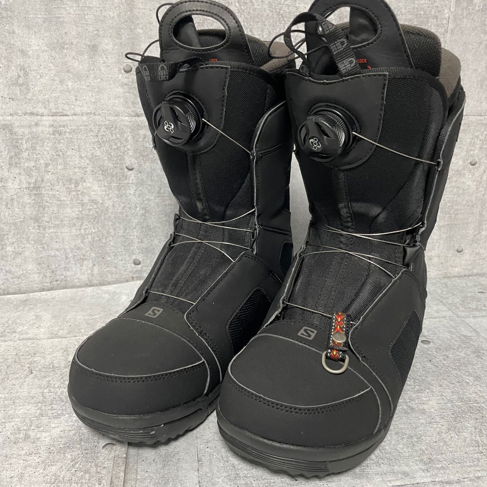 Salomon サロモン TITAN BOA タイタンボア Black ブラック 27.5cm ボアダイヤルスノーボード ブーツ スノボ