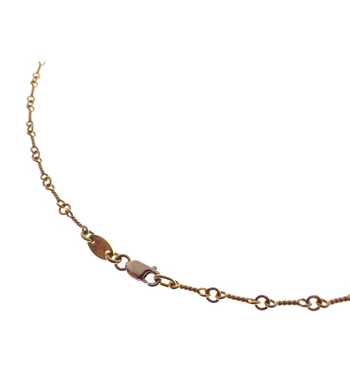 クロムハーツ CHROME HEARTS 【 22K NECKCHAIN T20 】 ツイスト