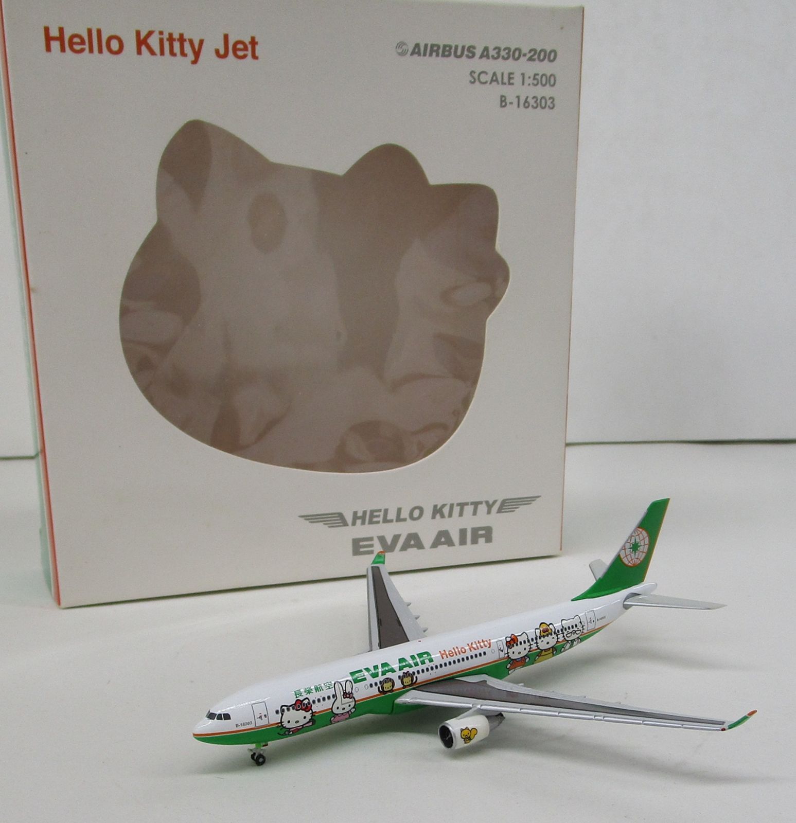 1/500 ヘルパ 507691 エアバス A330-200 エバー航空 B-16303 ハロー