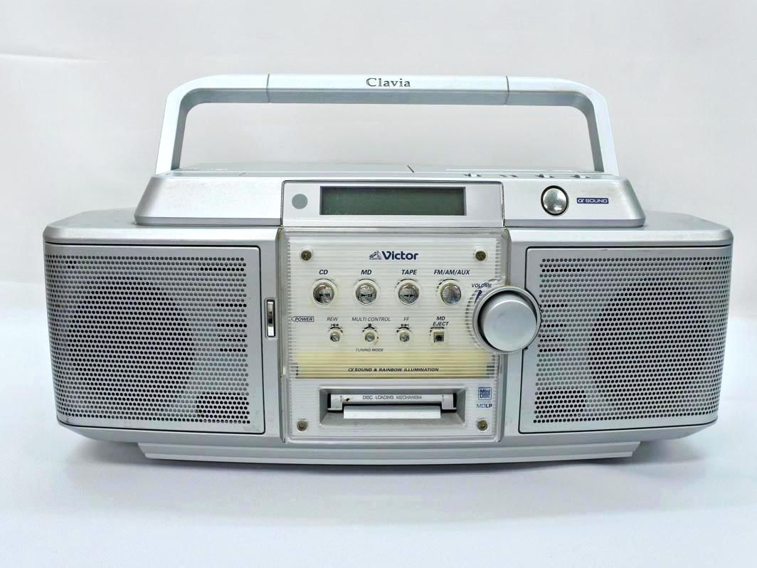 Victor ビクター CD-MDポータルシステム ラジカセ RC-Z1MD - メルカリ
