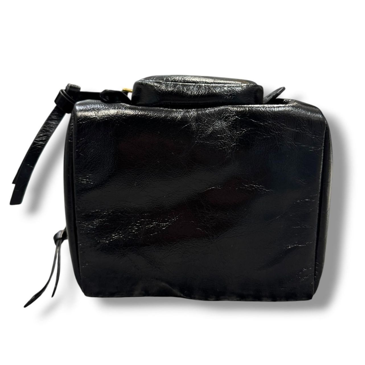 PRADA ダングルレザートップハンドルミニバッグ ハンドバッグ プラダ 