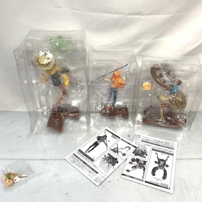 中古】開封・箱ｲﾀﾐ)ﾜﾝﾋﾟｰｽ 麦わらの一味 11体ｾｯﾄ Figuarts ZERO