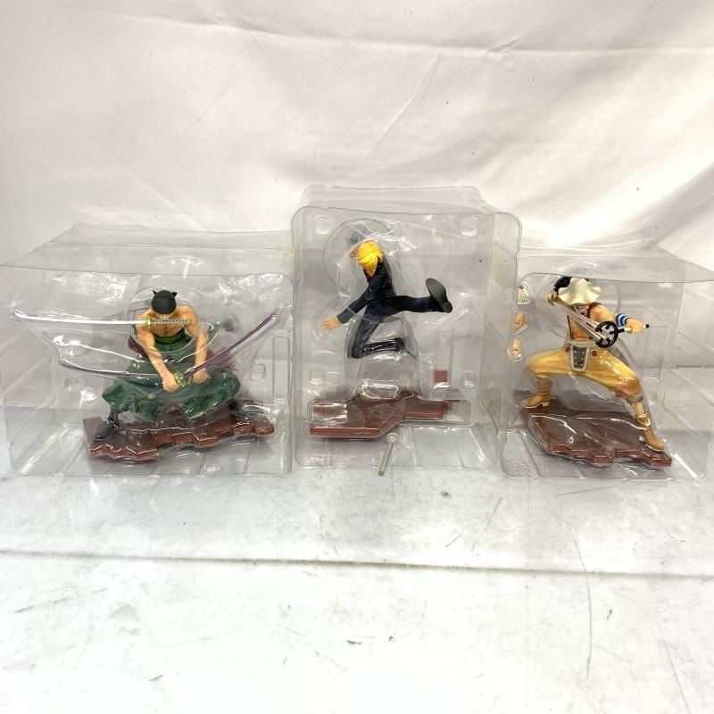 中古】開封・箱ｲﾀﾐ)ﾜﾝﾋﾟｰｽ 麦わらの一味 11体ｾｯﾄ Figuarts ZERO