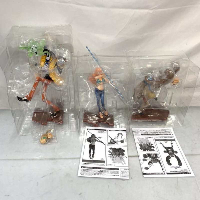 中古】開封・箱ｲﾀﾐ)ﾜﾝﾋﾟｰｽ 麦わらの一味 11体ｾｯﾄ Figuarts ZERO