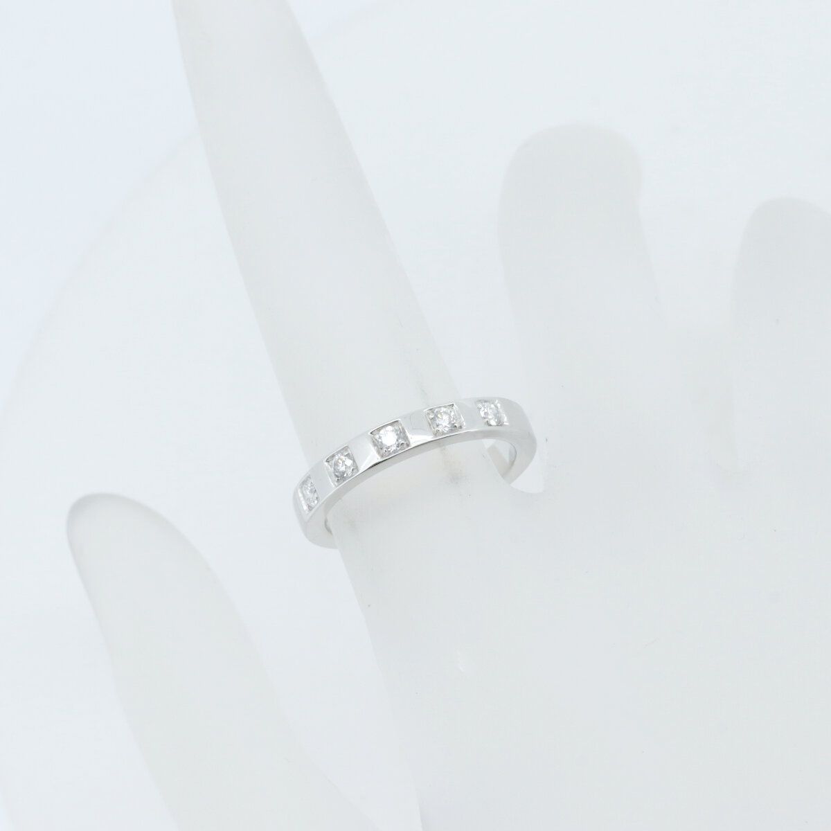 BVLGARI ブルガリ マリーミー ダイヤモンド リング 指輪 9号 5P Pt950 