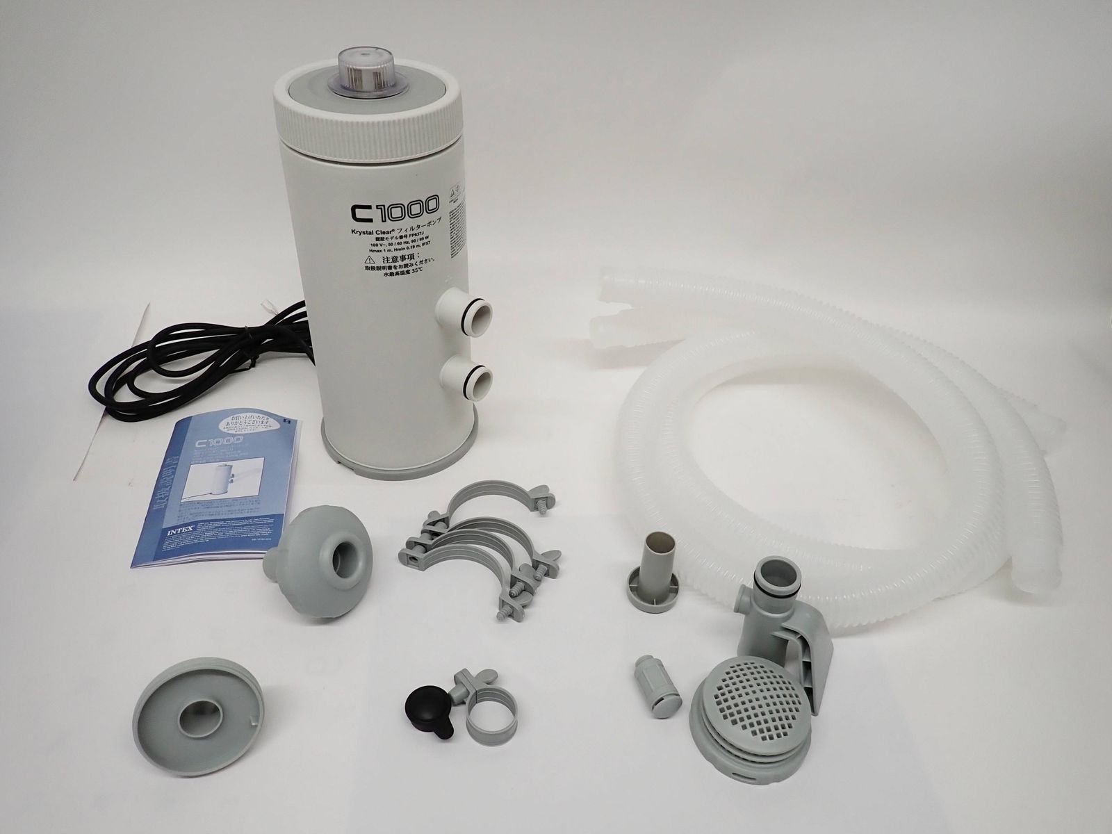 INTEX フィルターポンプ C1000 家庭用プール用 R2606-011