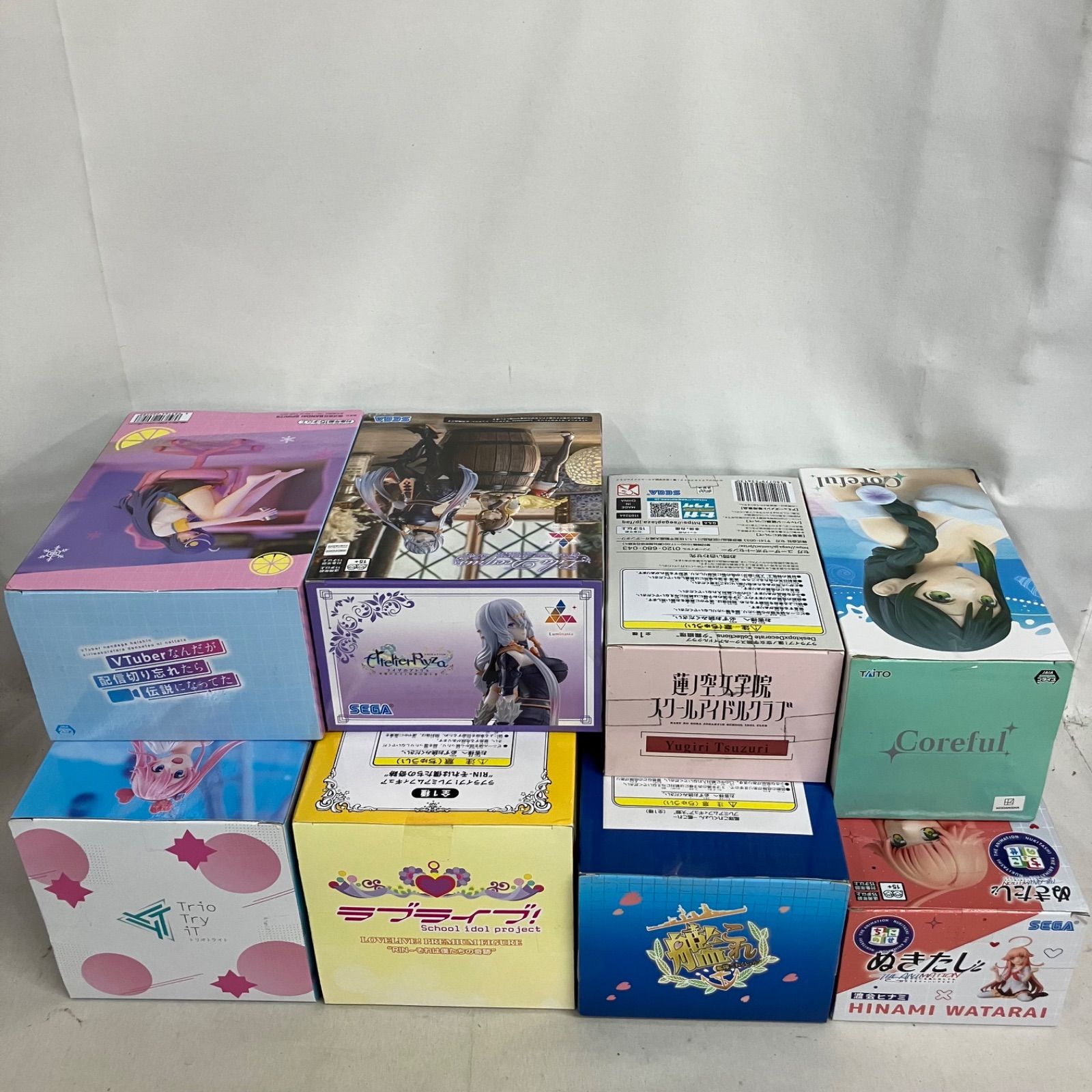 未開封 ぬきたし ちょこのせ 渡会ヒナミ 他 フィギュア 8個セット