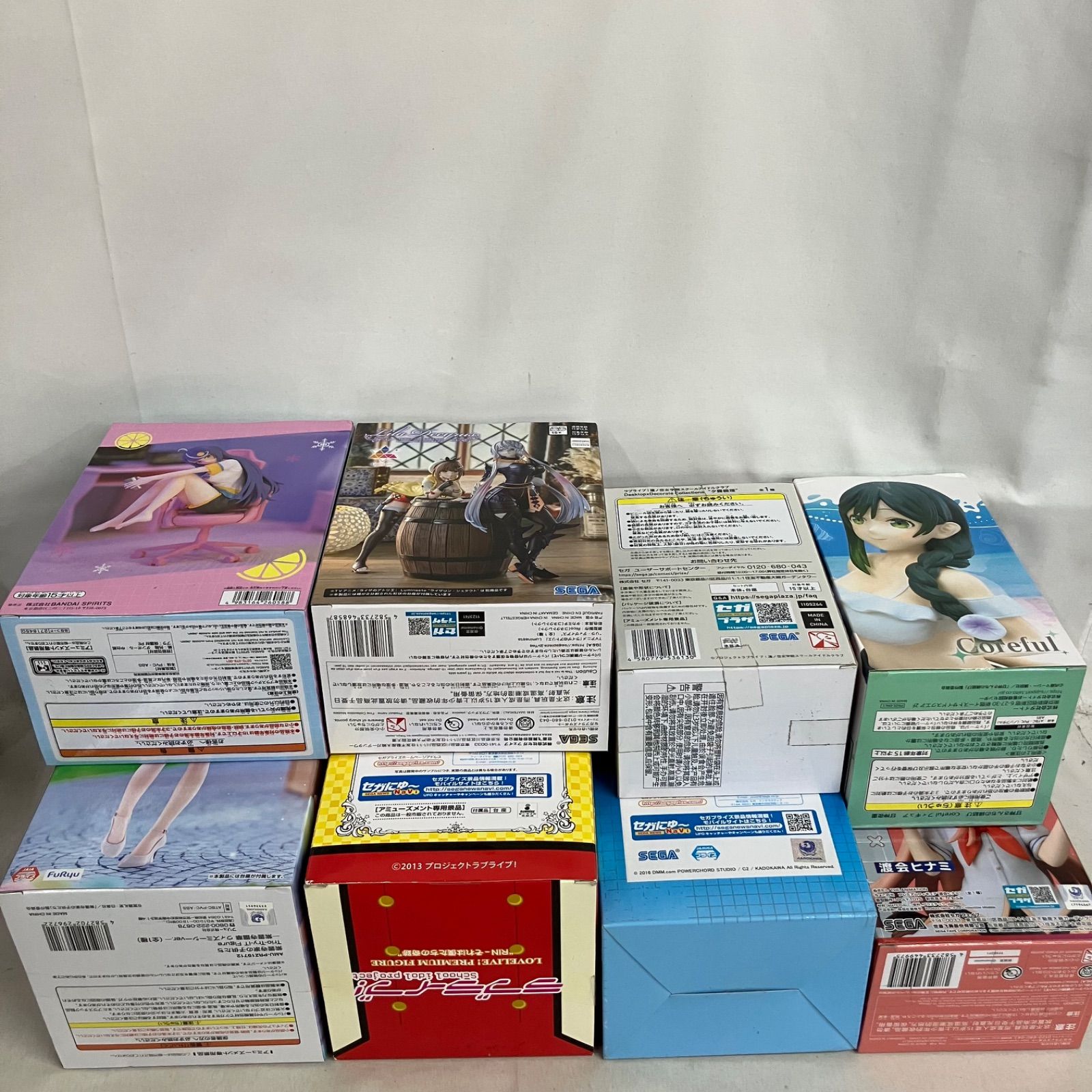 未開封 ぬきたし ちょこのせ 渡会ヒナミ 他 フィギュア 8個セット