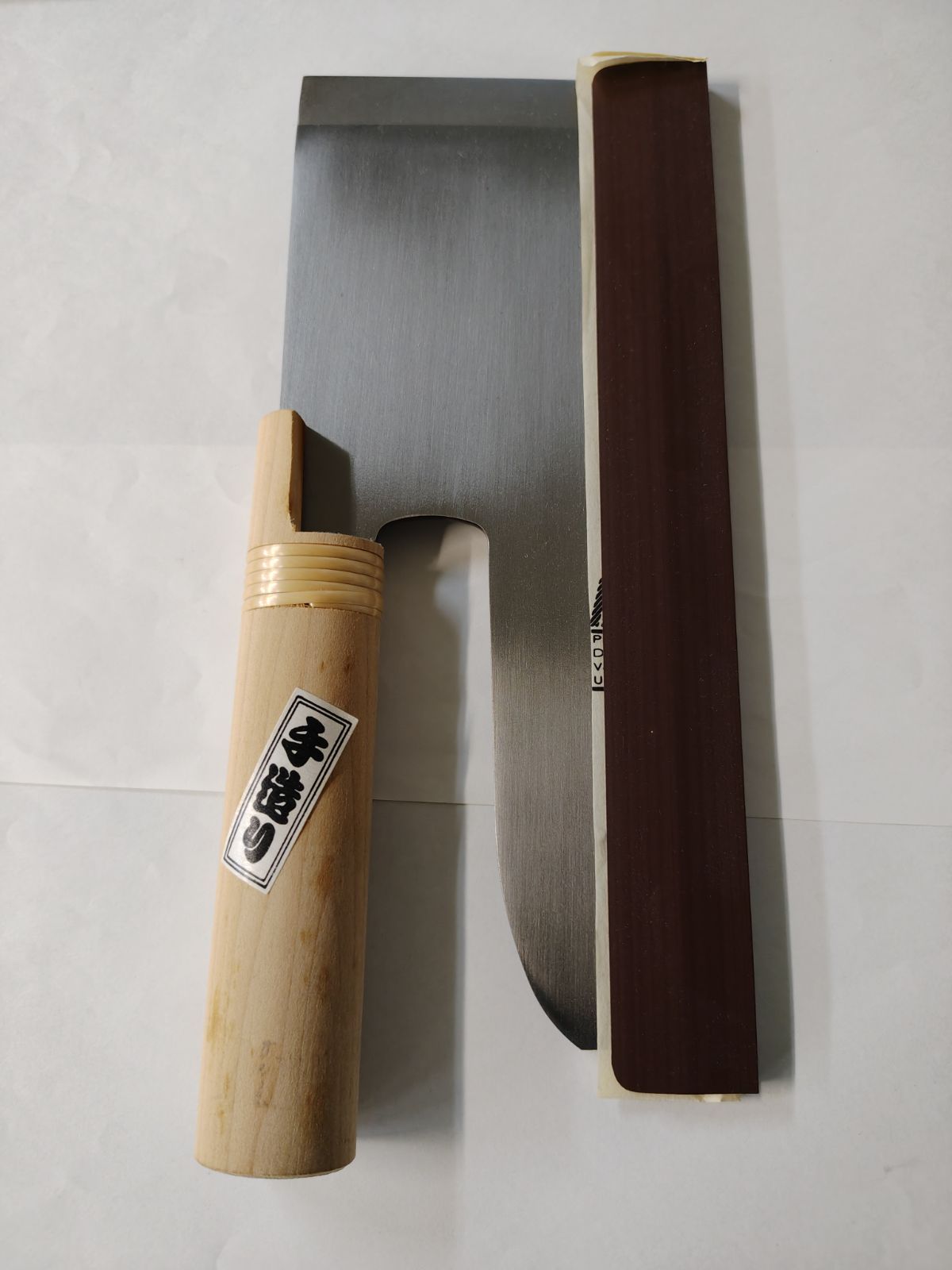 そば包丁（庖丁） 蕎麦包丁 合羽橋 鍔屋 刃長約27cm 合羽橋つば屋 牛刀