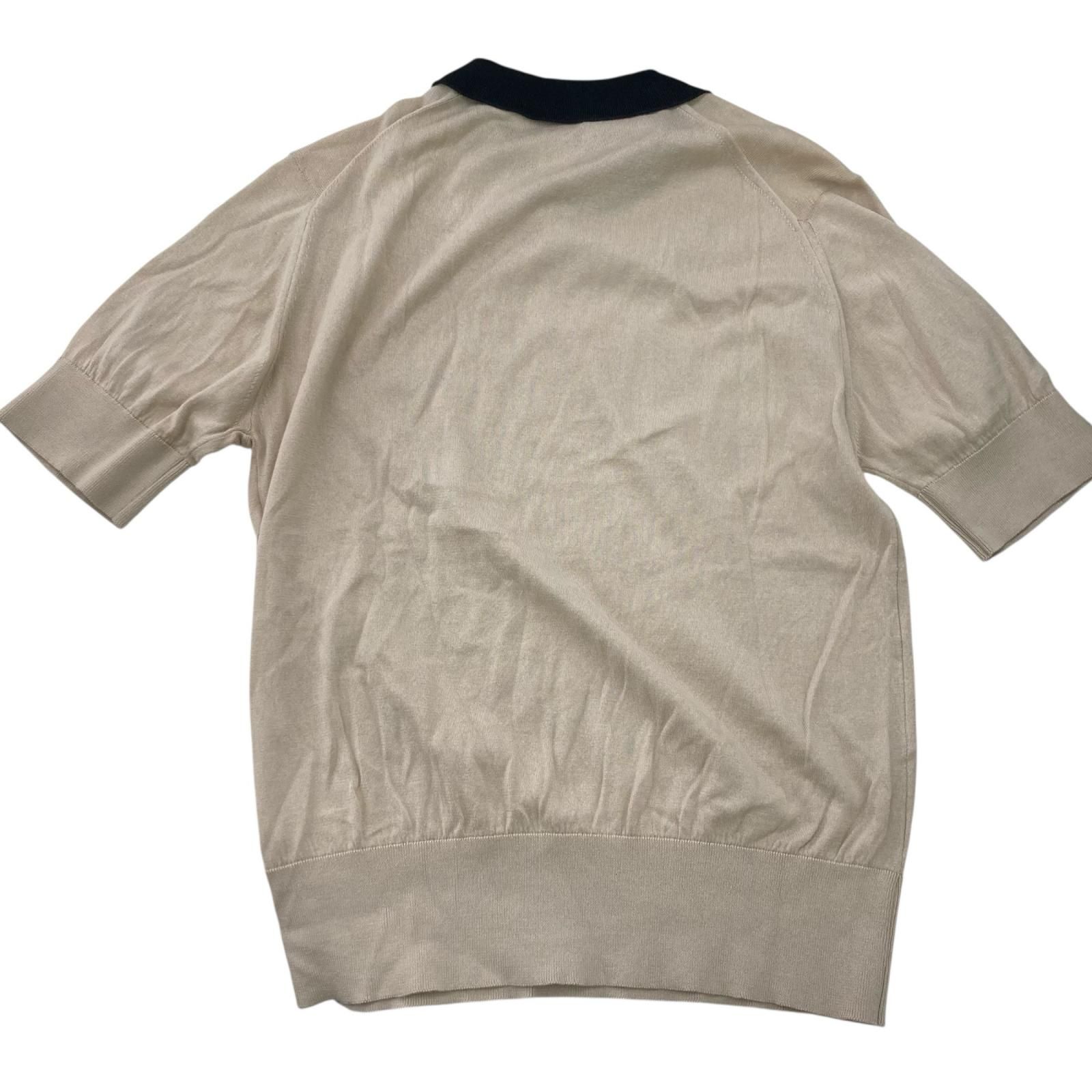 186004 現状品 JOHN SMEDLEY ジョンスメドレー バイカラー コットン