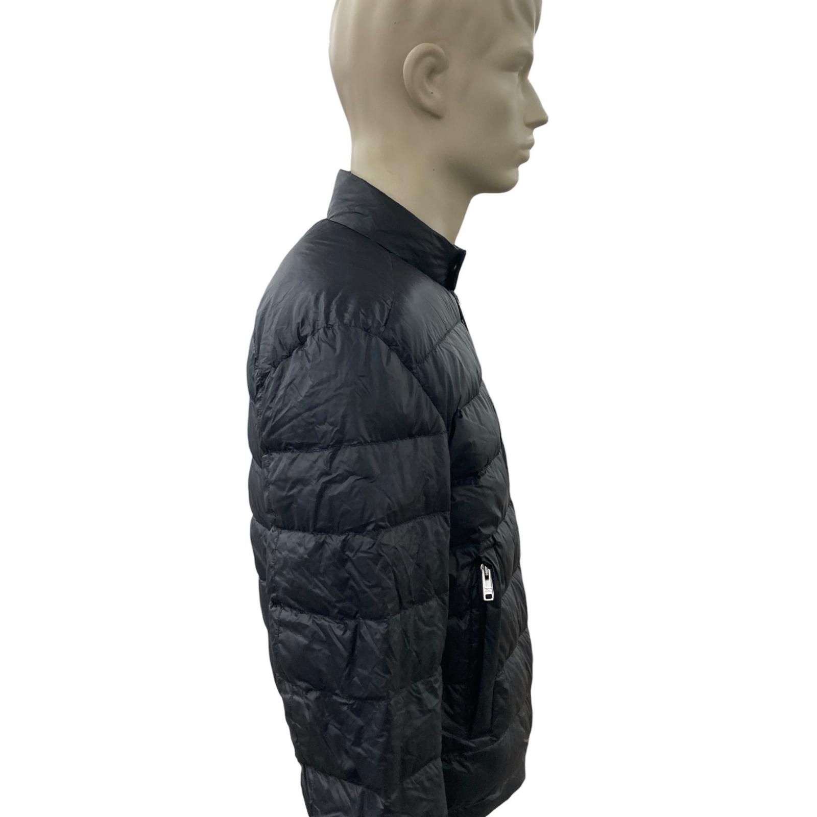 186005 現状品 PRADA プラダ ダウンジャケット SGA462 46 ブラック