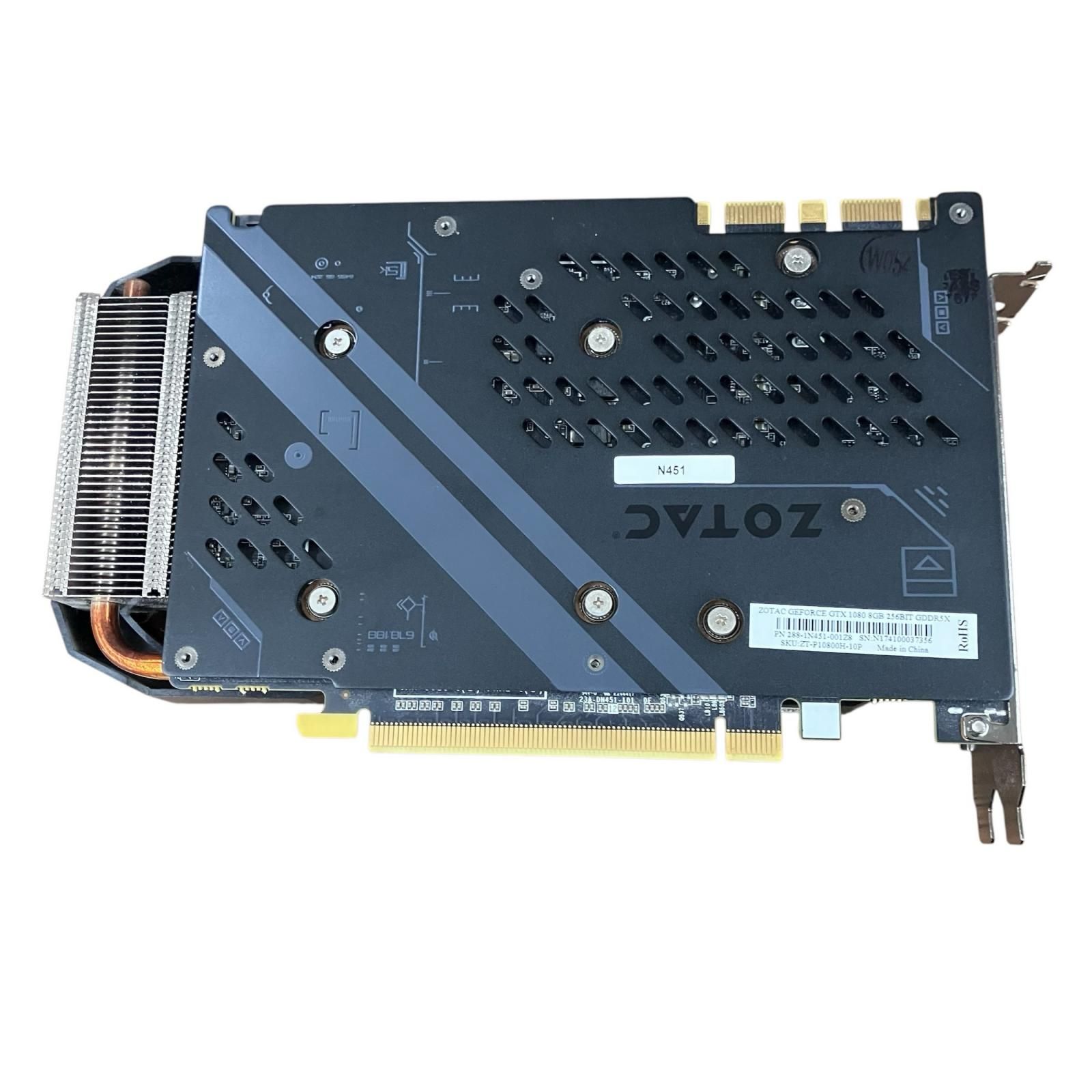 ZOTAC GTX 1080 8GB 動作未確認 やや傷あり - メルカリ