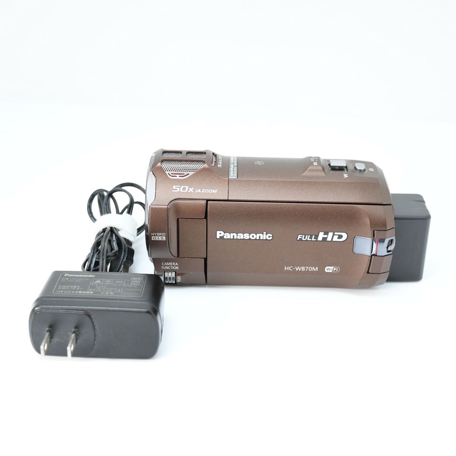 パナソニック HDビデオカメラ Panasonic HC-W870M フルHDビデオカメラ