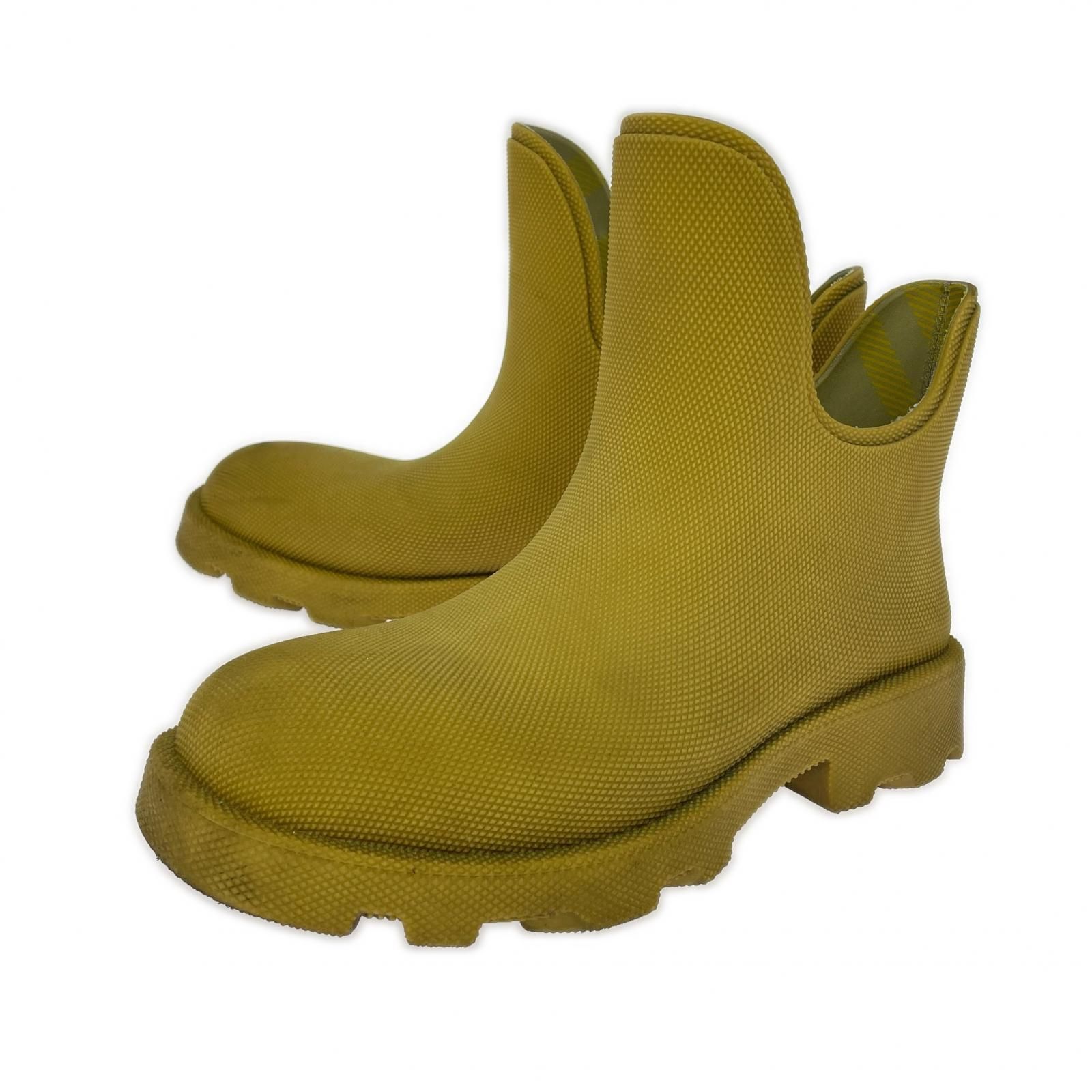 BURBERRY RAIN BOOTS 42 イエロー