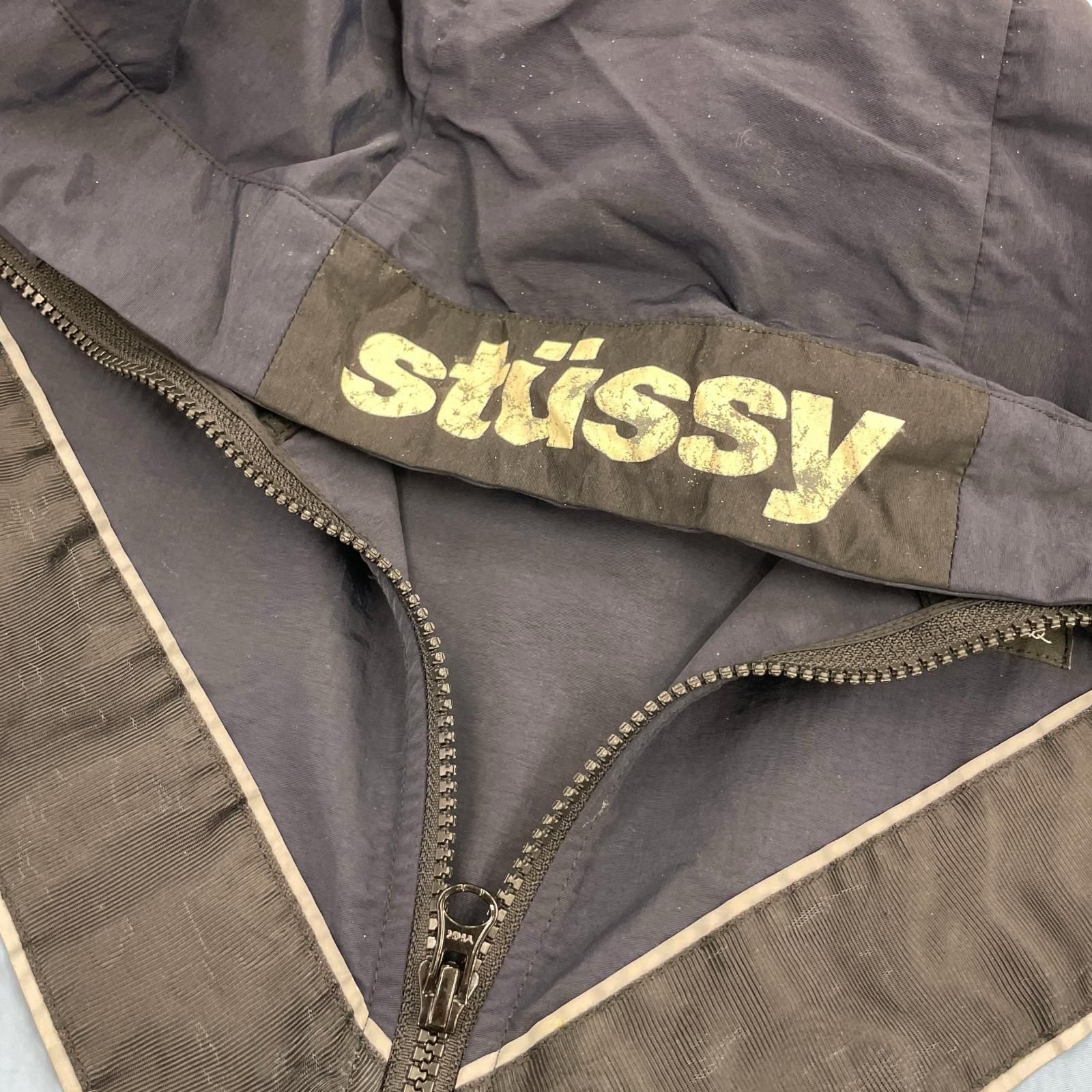 STUSSY ジャケット ナイロンジャケット M ネイビー - メルカリ