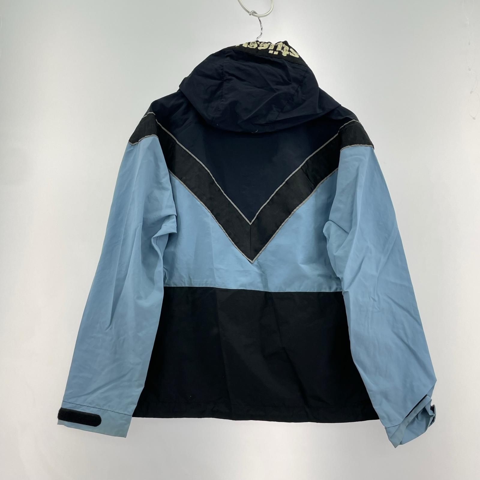 STUSSY ジャケット ナイロンジャケット M ネイビー - メルカリ