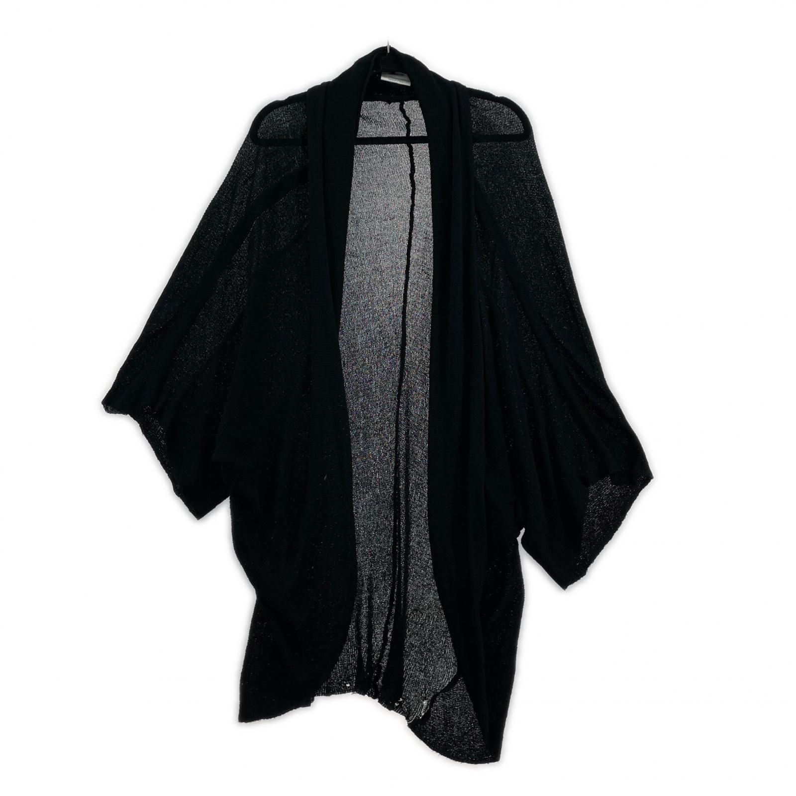 Julius オーバーサイズガウン　ロングカーディガン　黒 JULIUS カーディガン 13ss ロングカーディガン - メルカリ