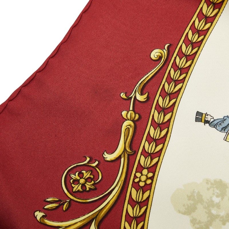 エルメス カレ90 LA PROMENADE DE LONGCHAMPS ロンシャンへの散歩