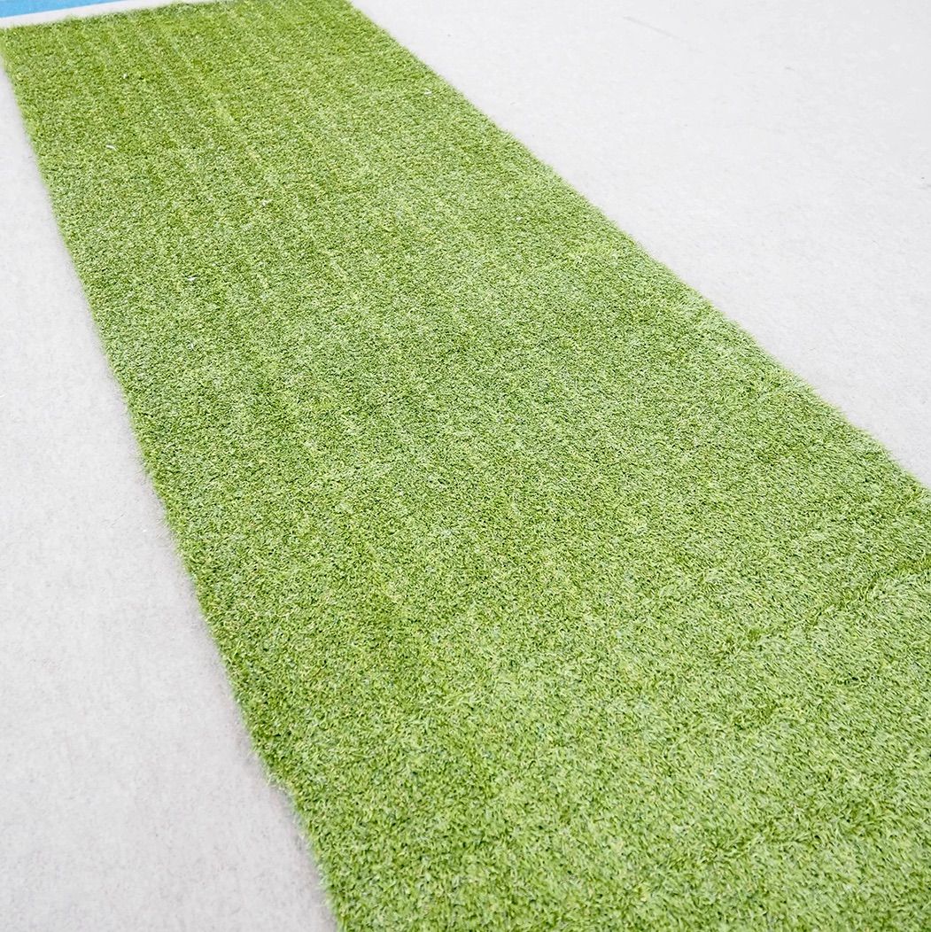人工芝　幅0.8m（80cm） x 長さ3.6m　芝丈38mm　屋内外OK　防水　ベランダマット　ペット用マット【5】