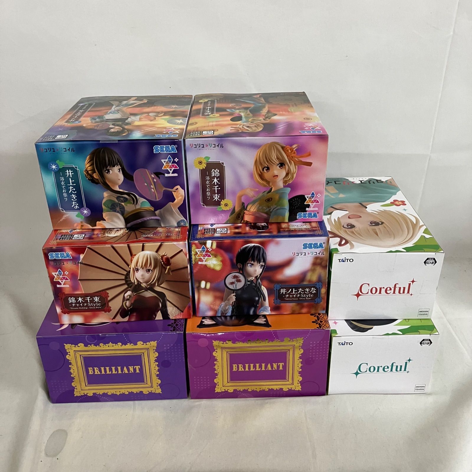 未開封 リコリス・リコイル Luminasta 他 井ノ上たきな 鈴木千束 浴衣