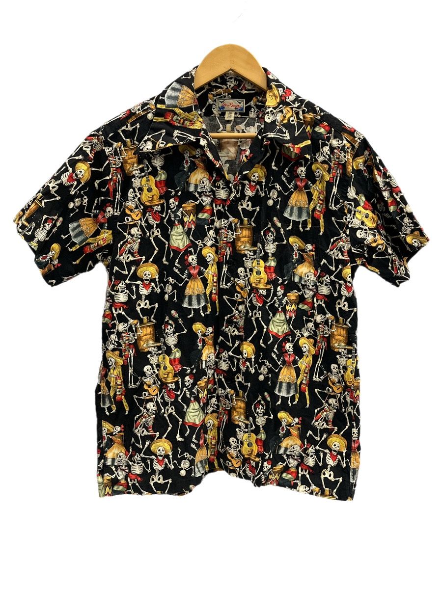 ドライボーンズ Dry Bones Mexican skull party Hawaiian shirt