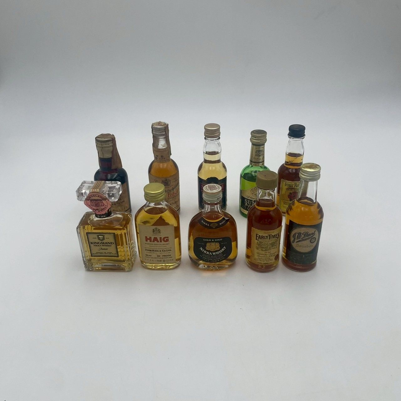NIKKA WHISKY DEWAR'S FINEST Spey Royal ウイスキー 多種 ミニボトル 10本まとめ