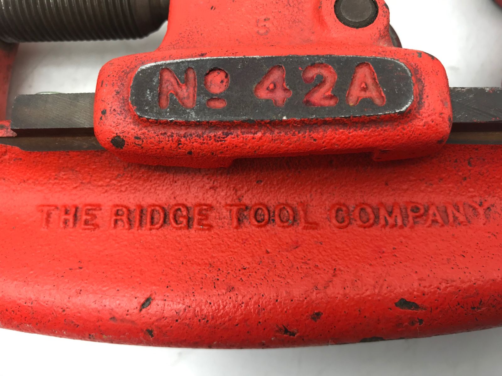 【中古品】RIDGID/リジット 32870 〇 強力型4枚刃パイプカッター42-A [IT_KLFYE][小牧][M04]