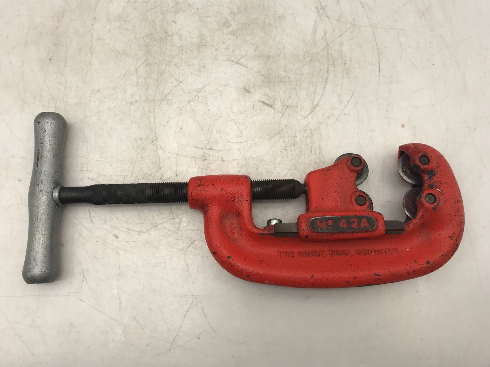 【中古品】RIDGID/リジット 32870 〇 強力型4枚刃パイプカッター42-A [IT_KLFYE][小牧][M04]