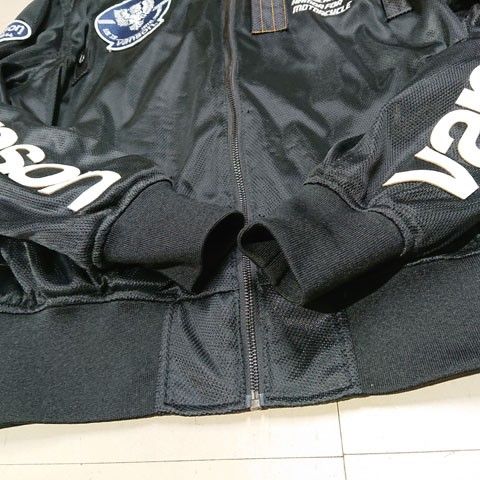 VANSON バンソン メッシュ MA-1 ジャケット ライディング ライダース