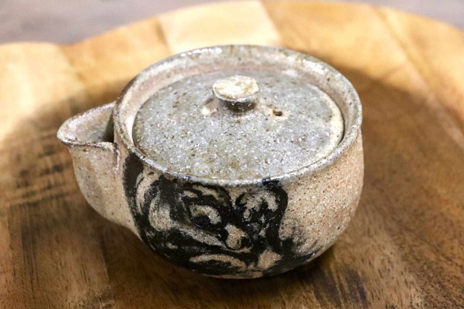 GMJO14○千代市陶房 清水万佐年 丹波焼 宝瓶 伝統工芸 丹波篠山 未使用