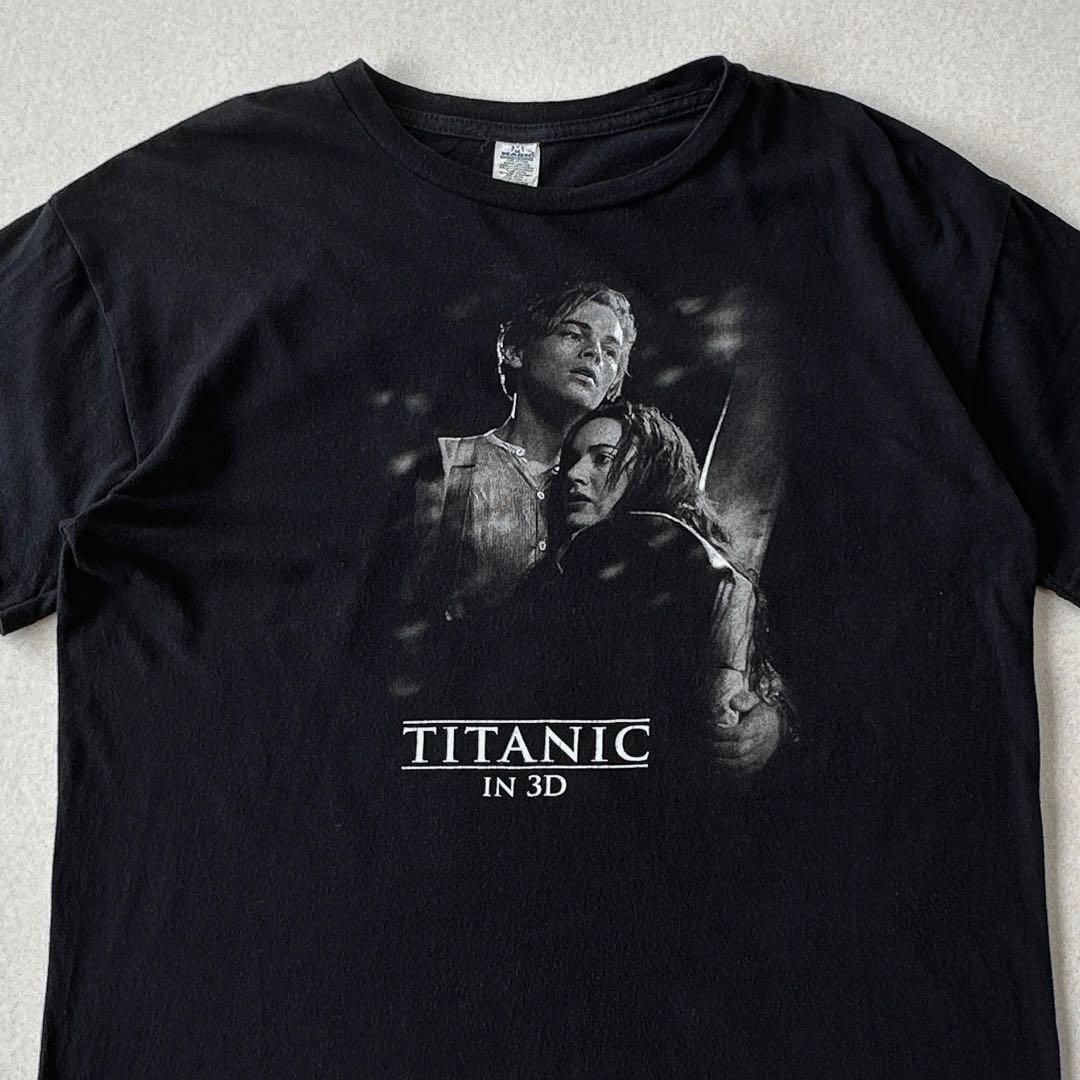希少 タイタニック IN 3D Mサイズ Tシャツ 2012年 リバイバル 映画
