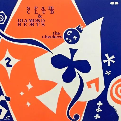値下げ❗ LD チェッカーズ SPADE CLUB&DIAMOND HEARTS 中古】LD ザ・チェッカーズ/スペード・クラブ＆ダイアモンド・ハーツ