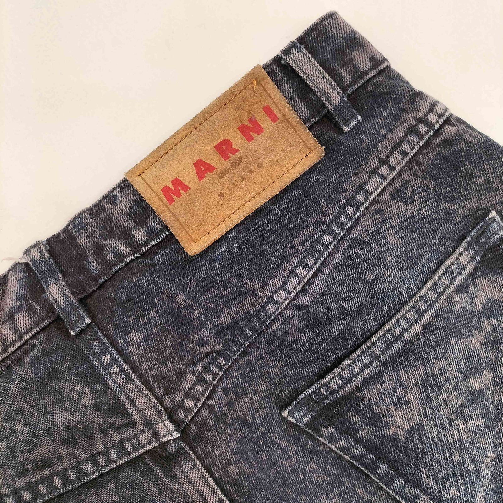 マルニ MARNI 23AW MARBLE DYED COTTON DENIM メンズ 29 - メルカリ