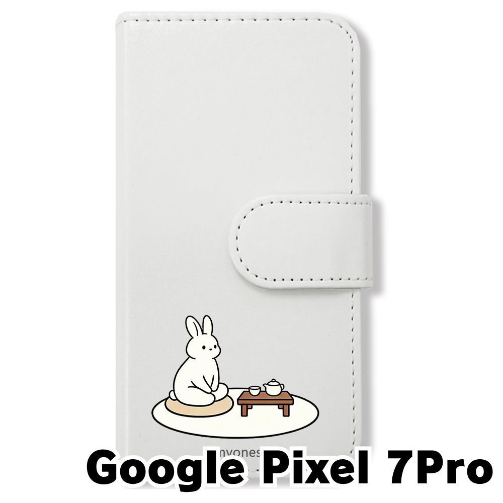 新品未使用】 GOOGLE PIXEL 7 PRO 手帳型スマホ ケース (色：ホワイト 