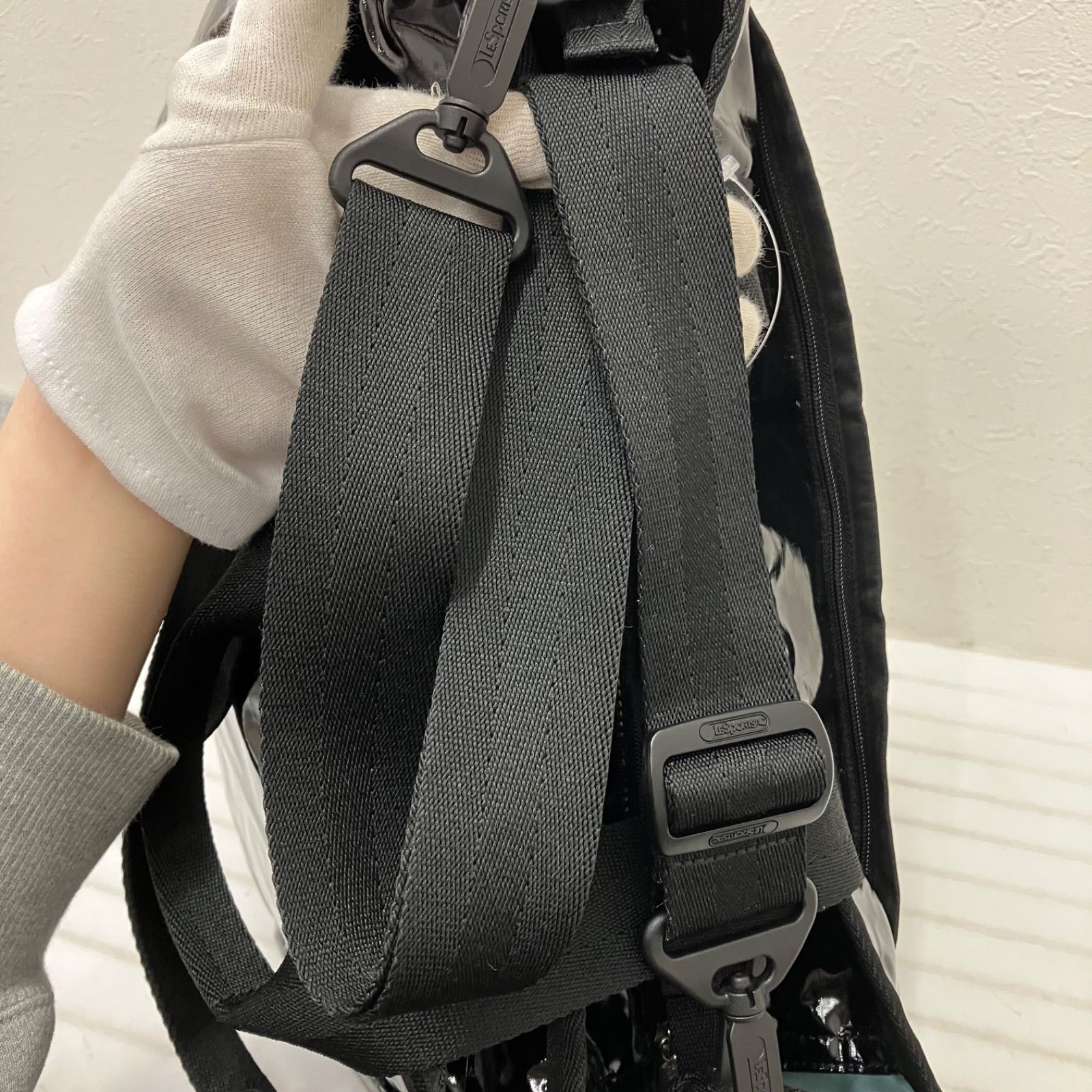 Y4070 美品 LeSportsac レスポートサック ひとりっぷ コラボ ライアン