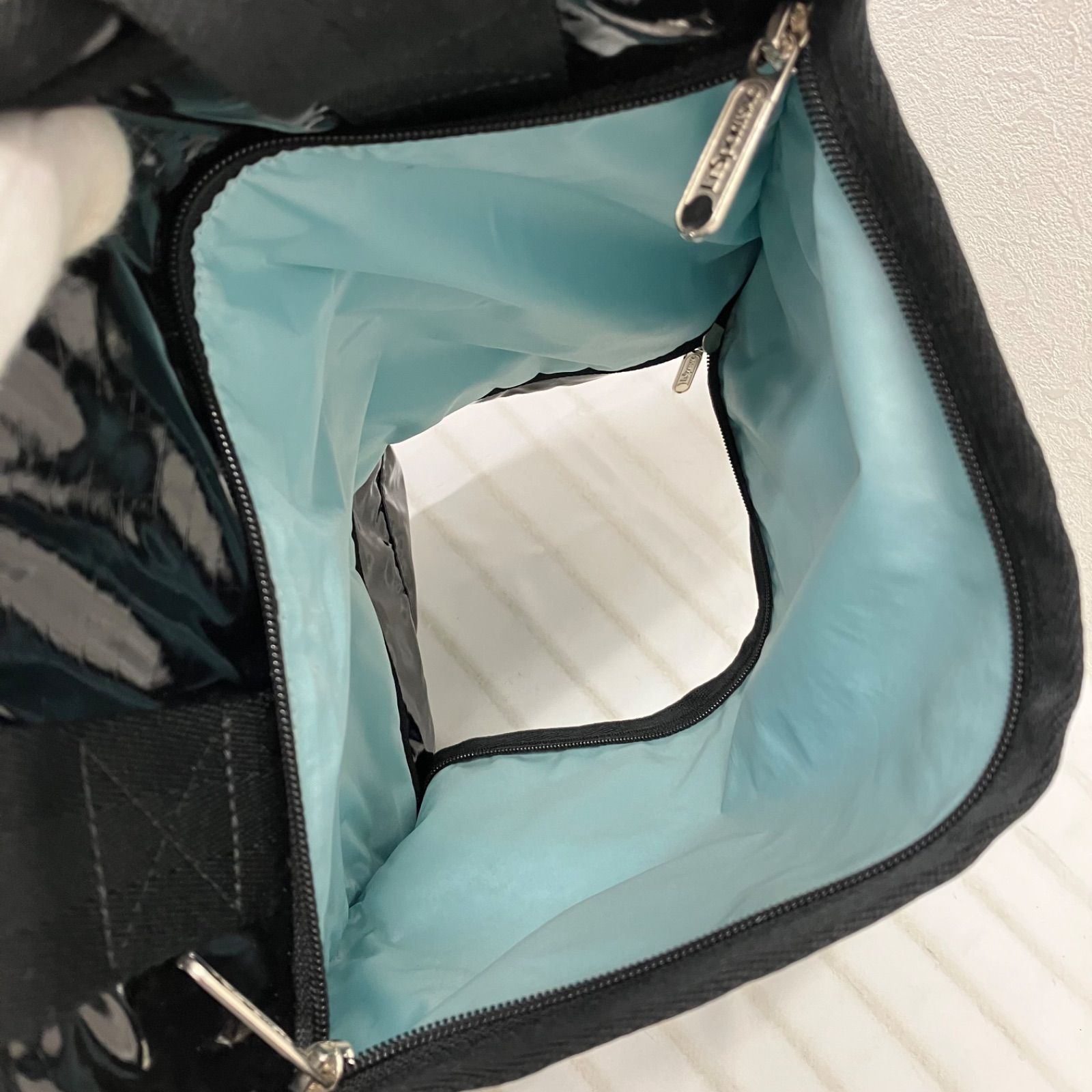 Y4070 美品 LeSportsac レスポートサック ひとりっぷ コラボ ライアン
