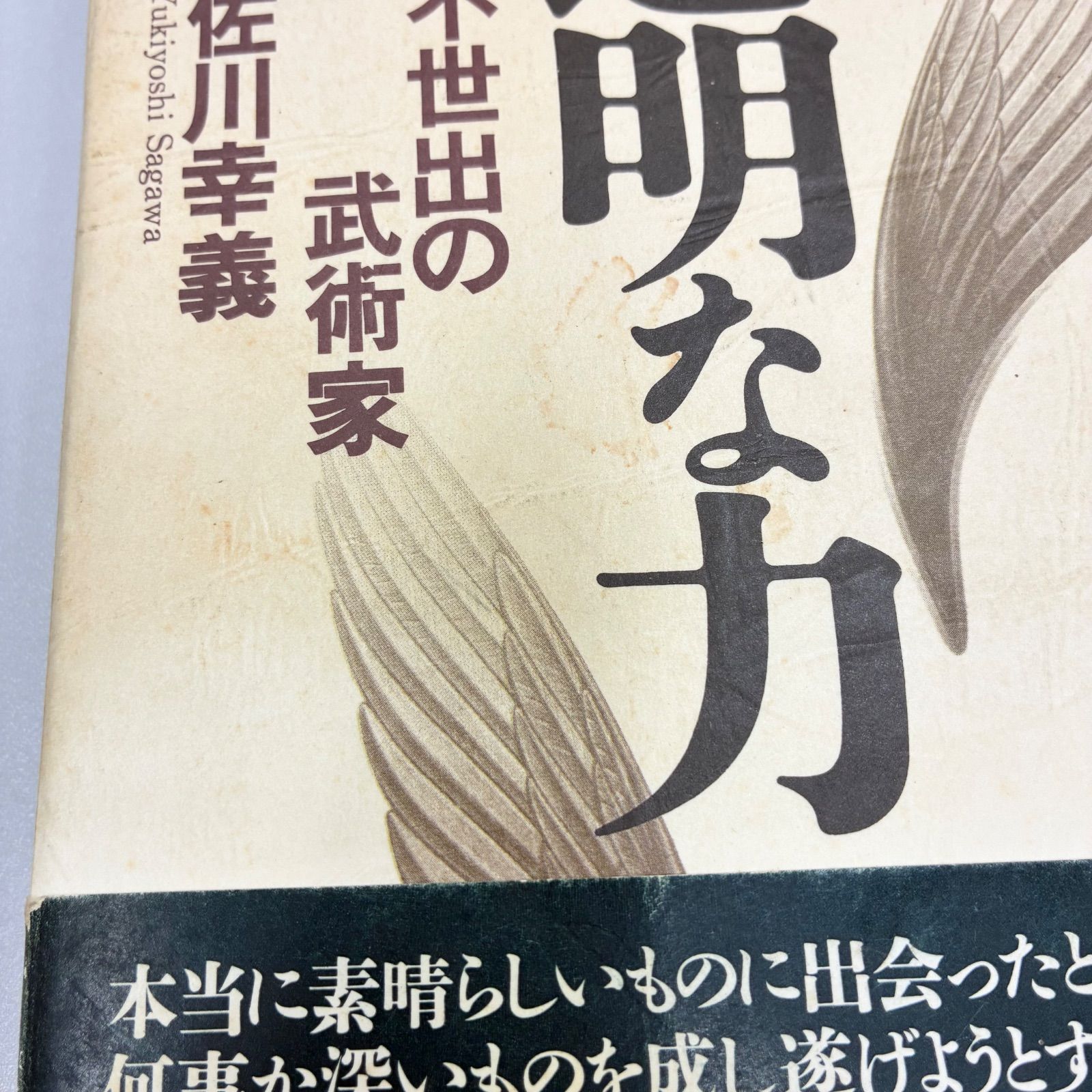 書籍・帯・初版】木村達雄/透明な力 不世出の武術家 佐川幸義 - メルカリ