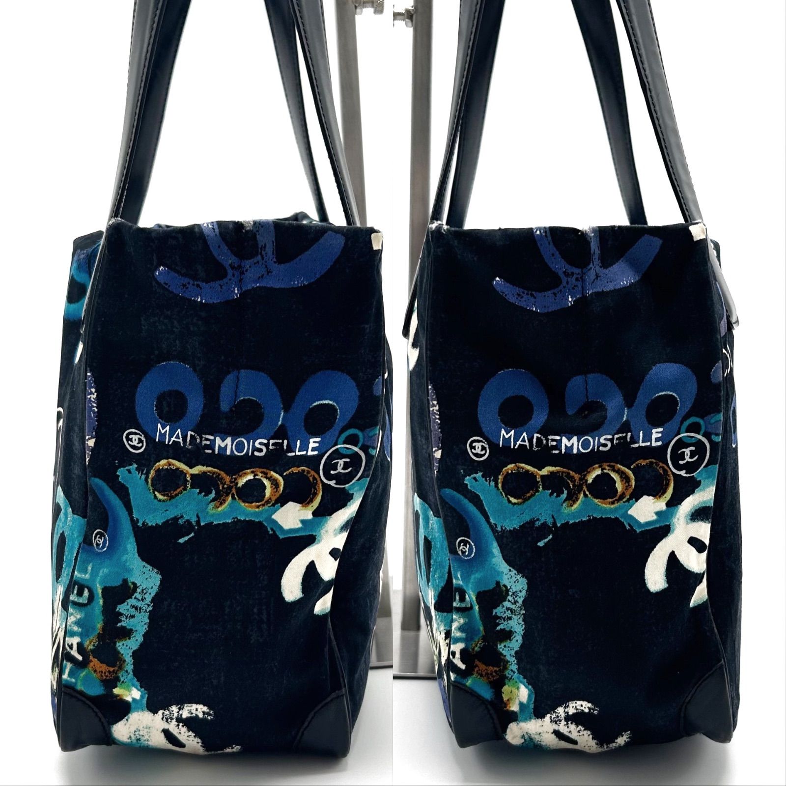 美品 CHANEL シャネル ハワイ限定 ニュートラベルライン ハンドバッグ 