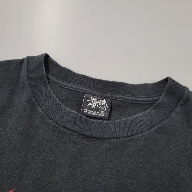 中古品】 STUSSY ステューシー × KOSTAS コスタス 7TH ANNIVERSARY TEE