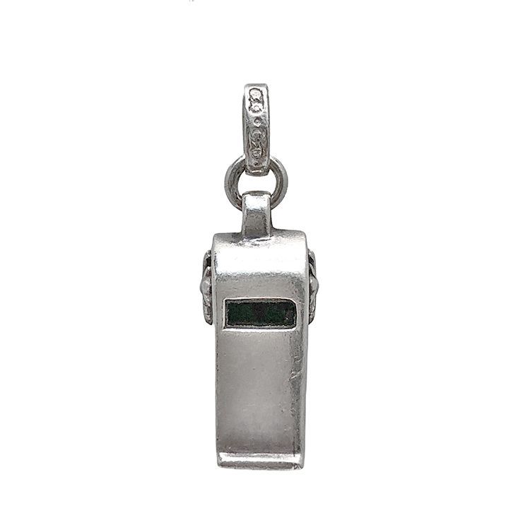 Chrome Hearts クロムハーツ WHISTLE TNY CH PLUS ダブルサイド CHプラス タイニーホイッスル チャーム ペンダント トップ ネックレス シルバー SV925 メンズ レディース