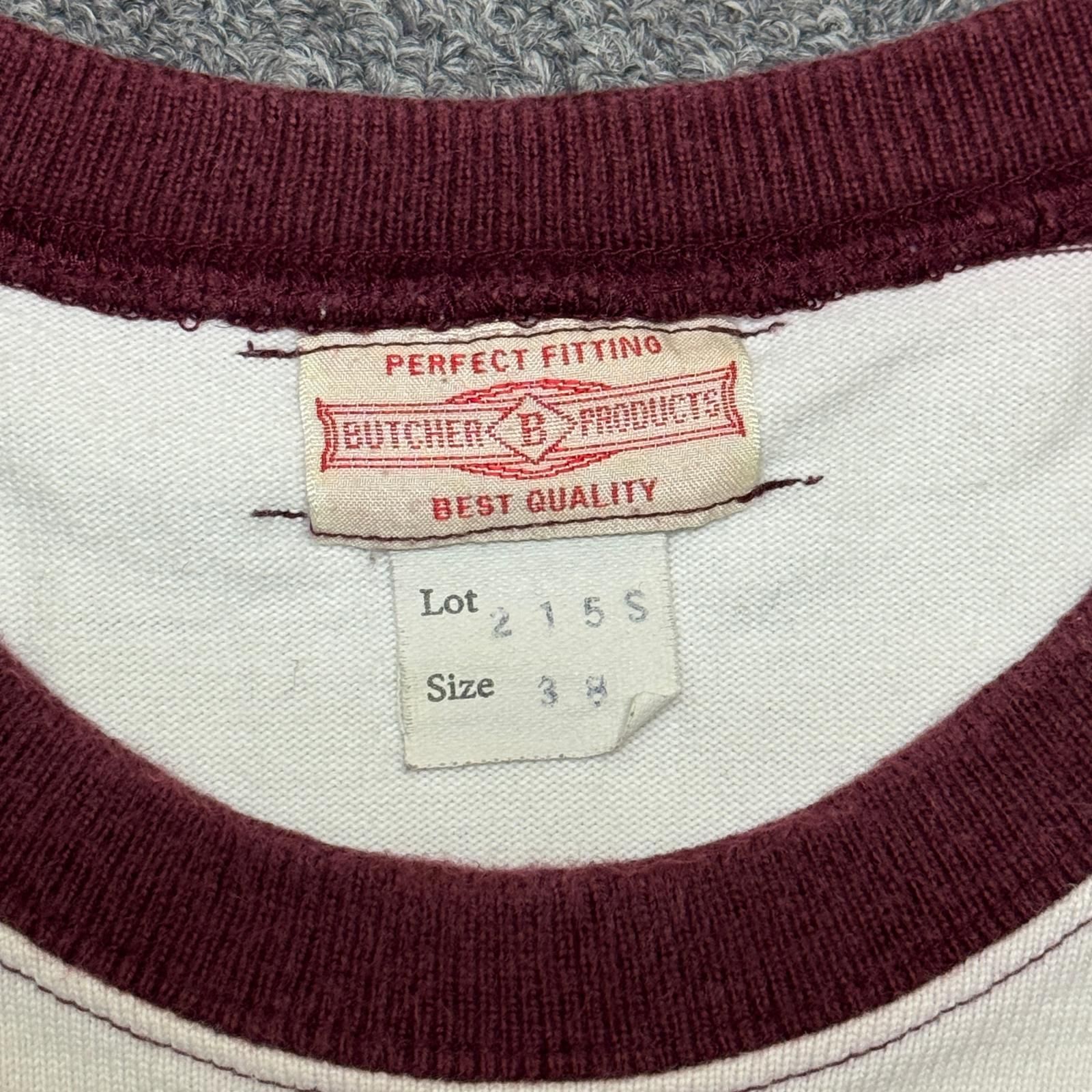 BUTCHER PRODUCTS ボーダーTシャツ 半袖カットソー ブッチャー