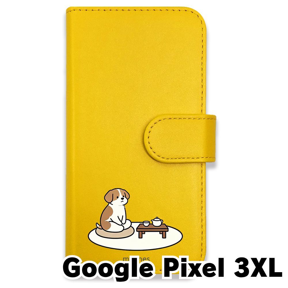 新品未使用】 Google Pixel3 XL 手帳型スマホ ケース (色：イエロー