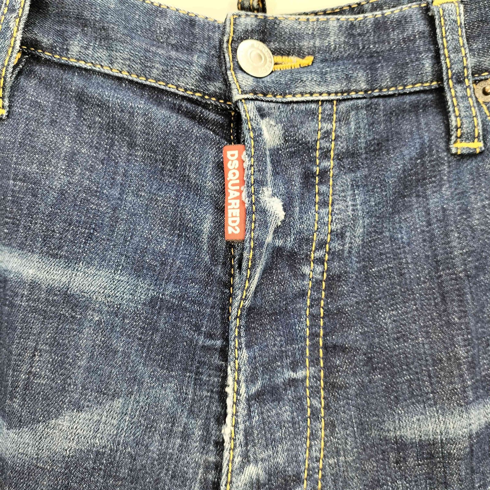 ディースクエアード DSQUARED2 21SS イタリア製 Combat Jean ボタン 